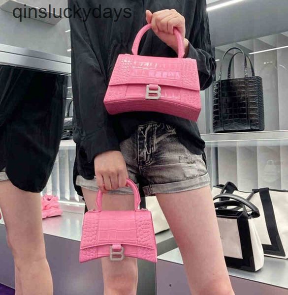 

balencaigass designer handbags fashion 2022 alligator b-shaped hourglass summer versatile handbag one shoulder 6blf