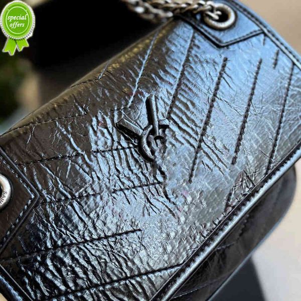 

designer clutch bag purses ladies handbags evening clutches digners s 2022 popular oil wax tire leather crackle shoulder diagonal chain clas