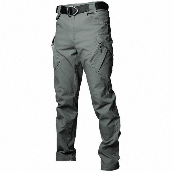 

men's pants men's pants military cargo trousers for men waterproof quick dry tactical with pocket casual clothing outdoor p7ta#, Black