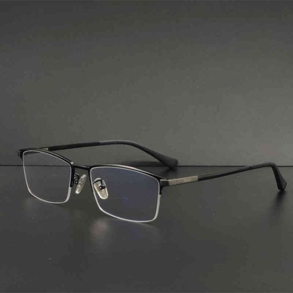 

sunglasses series b61089 business pure manual light half frame fashion art glasses 8tul, White;black