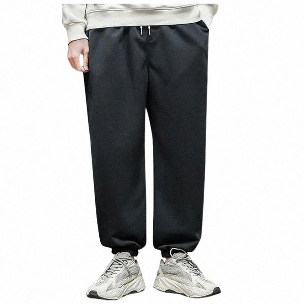 

men's pants men sports pants casual solid color baggy trousers dance yoga harem slacks sweatpants loose clothing pants#g30 men's 0, Black