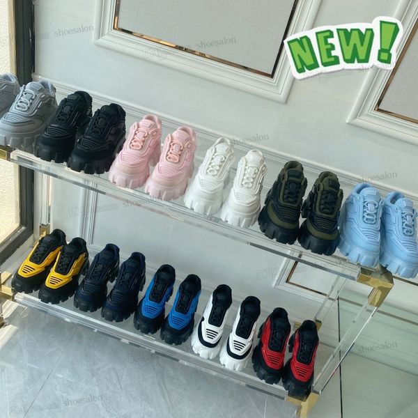 

2022 designer casual shoes cloudbust thunder mens women sneakers rubber low camouflage capsule series color matching increase platform men s, Black