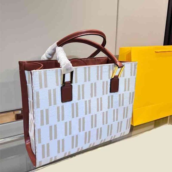 

evening bag tote designer handbag women letter print luxury shoulder bags leather crossbody female painted shopping bucket 220406