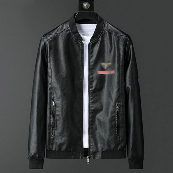 

men fashion casual leather jacket jacket mens soft shell clip coat glasses hat plush thickening clothes m-3xl, Black
