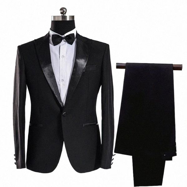 

men's suits & blazers men's suits & blazers 2022 serge 4 pieces set black suit men wedding groom costume homme mens with pants sli, White;black