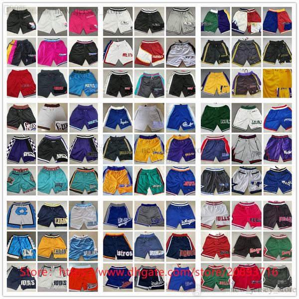 

just don s-xxxl pocket basketball shorts hip pop pant with pockets zipper sweatpants sportwear breathable gym training beach pants sweatpant, Black