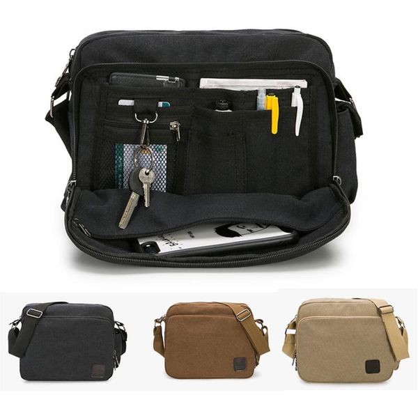 

vintage military men canvas crossbody bag casual satchel messenger shoulder bags279y