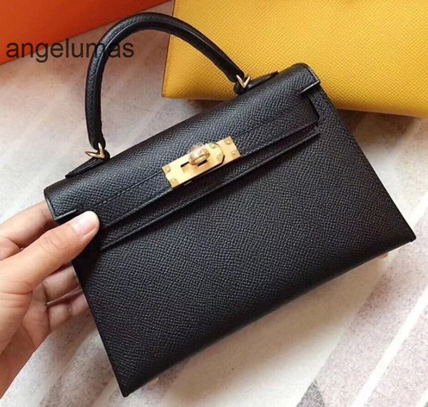 

bags hermee cowhide women's bag kellies 2022 fashion mini woman leather portable palm print designer second generation single shoulder