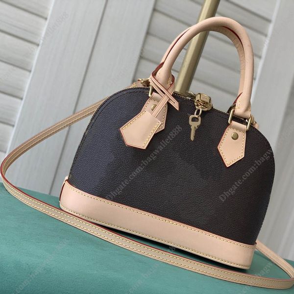 

classic alma bb lady hand bag fashion women shoulder bags tote messenger bag leather handbags shell wallet purse ladies cosmetic crossbody t