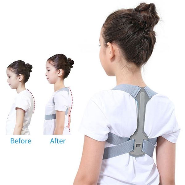 

body braces supports children adjustable posture corrector back support boys girls shoulder belt rectify straighten correction pain relief b