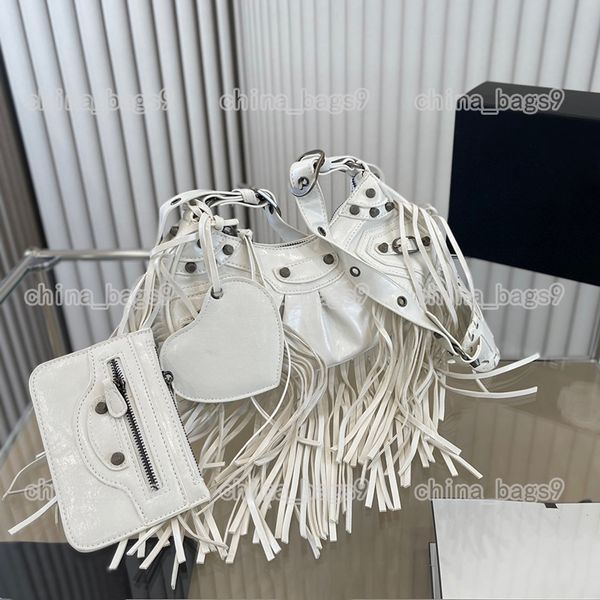 

designer crossbody bags fashion locomotive handbags men women shoulder bag classic leather purse tassels bag