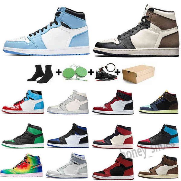 

running shoes 2022 jumpman 1 high low og basketball shoes athletic sneakers running shoe for men women sports torch hare game royal pine gre