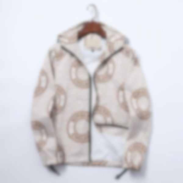 

paris fashion 2022 men's jacket windbreaker zipper jacket autumn winter casual coat, Black;brown