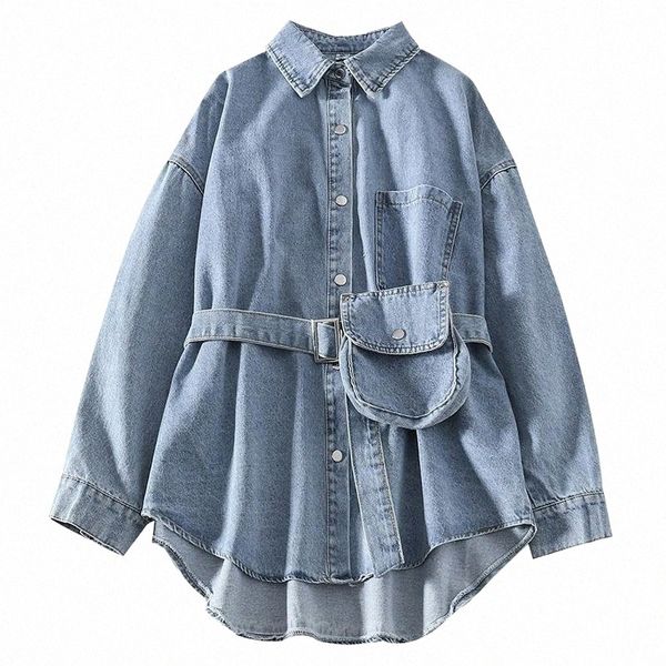 

women's jackets women's jackets perhaps u women blue black denim jacket turn down collar button long sleeves loose pocket oversize, Black;brown