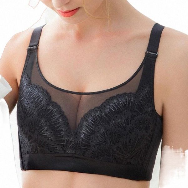 

bras bras women's wire full coverage lace soft cups non padded minimizer bra 34 36 38 40 42 b c d e u3yn#, Red;black