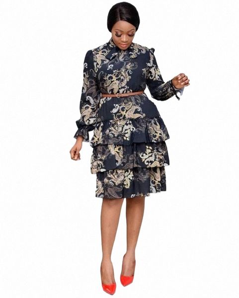 

casual dresses casual dresses hhdmv 2022 autumn retro plus size chiffon sweet office daily full sleeve women waist ball gown midi dress b9ce, Black;gray