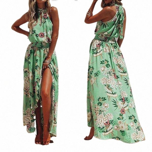 

skirts skirts jaycosin women boho floral long maxi dress sleeveless evening party summer beach sundre g0dk#, Black