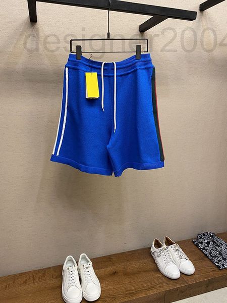 

men's shorts designer 22ss new classic knitting color blocking casual shorts 27s5, White;black