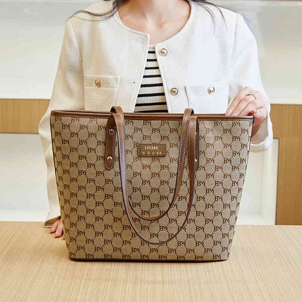 

bag women's new 2022 handbag large capacity tot child mother bag simple sling one shoulder bag