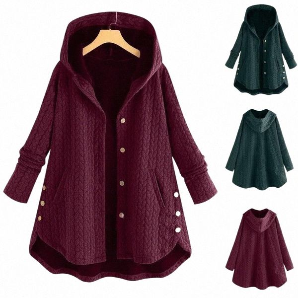 

women's jackets women's jackets women winter warm hooded jacket hoody vintage oversized coats long with pocket parkas outwear loos, Black;brown