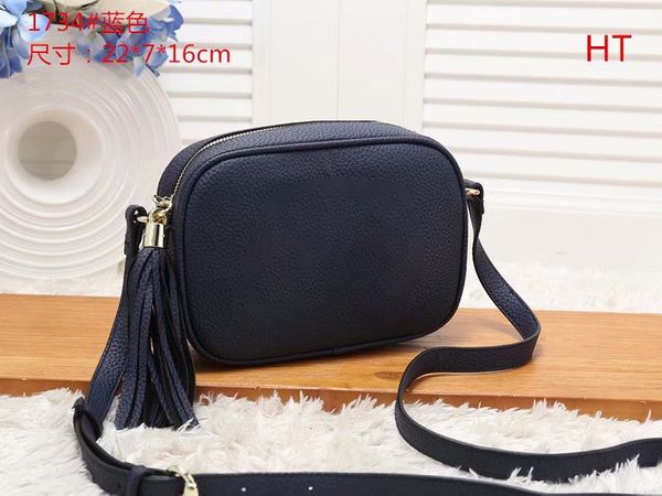 

women's designers handbag shoulder bag crossbody tote purse handbag luxury brand message bags classic pu leather #1734 fashion 22cm wal