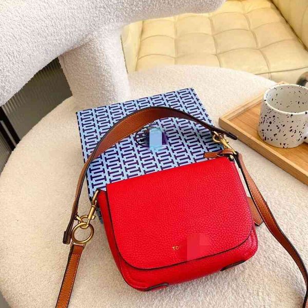 

designer luxury women bag tory handbag tb fashion inclined shoulder bags versatile purses tories burchs totes large capacity saddle coal wal