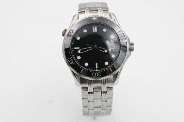 

ceramic rotating watches bezel glass back automatic professional wach co-axial planet ocean watch men dive wristwatches