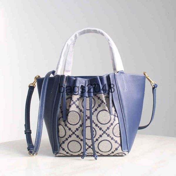 

tor b evening bags tote women handbag designer shoulder bags leather high capacity crossbody female color matching bucket