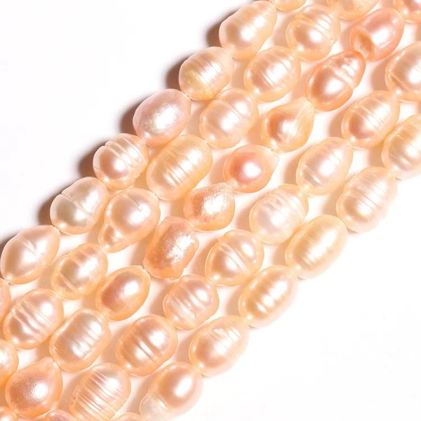

natural freshwater pearlbeaded necklaces diy jewelry accessories 8-9mm size 45cm length affordable gift for women jewellery, Silver