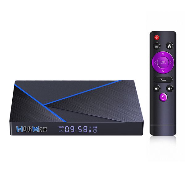 

h96 max v56 tv box android 12 8g 4g 64g/32g rockchip rk3566 vs km2 plus x96 x6 dual wifi media player