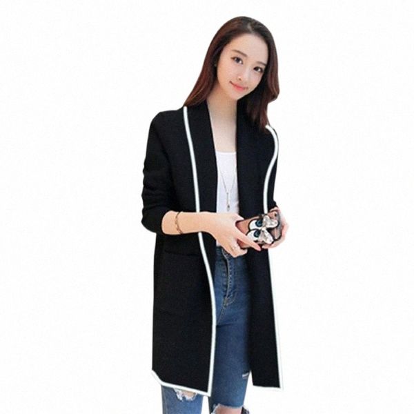 

women's jackets women's jackets turn down collar open stitch cardigan women black grey red long sleeve autumn winter coat plus siz, Black;brown