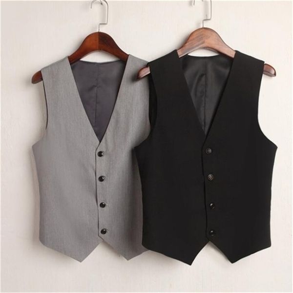 

women's vests #0712 summer v-neck women thin loose waistcoat single breasted sleeveless blazer female slim short femme buttons 220912, Black;white