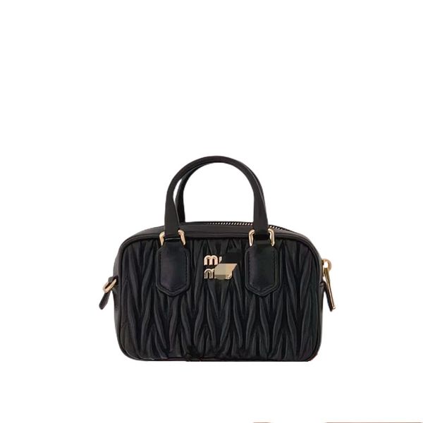 

2023 new shoulder messenger bag small boston bowling handbag large capacity women's bag tide