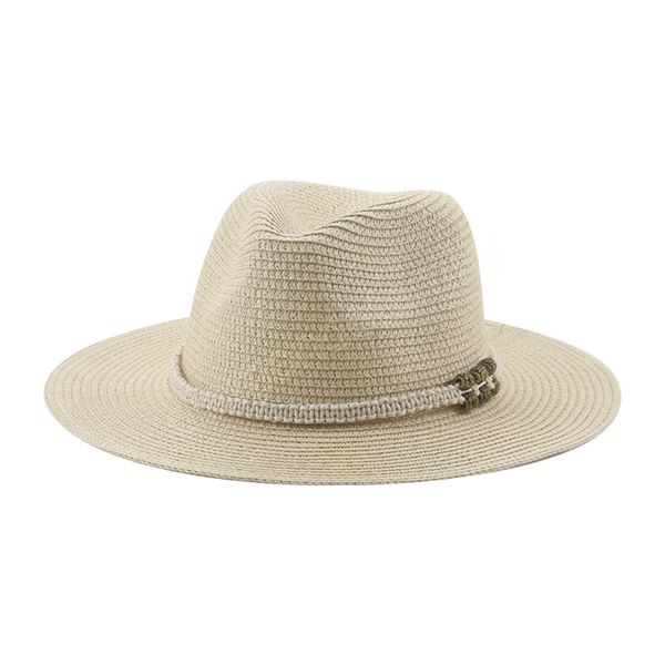 

beach hats for women straw sun caps female solid rope casual luxury man hat panama summer hat sombreros chapeau femme, Blue;gray
