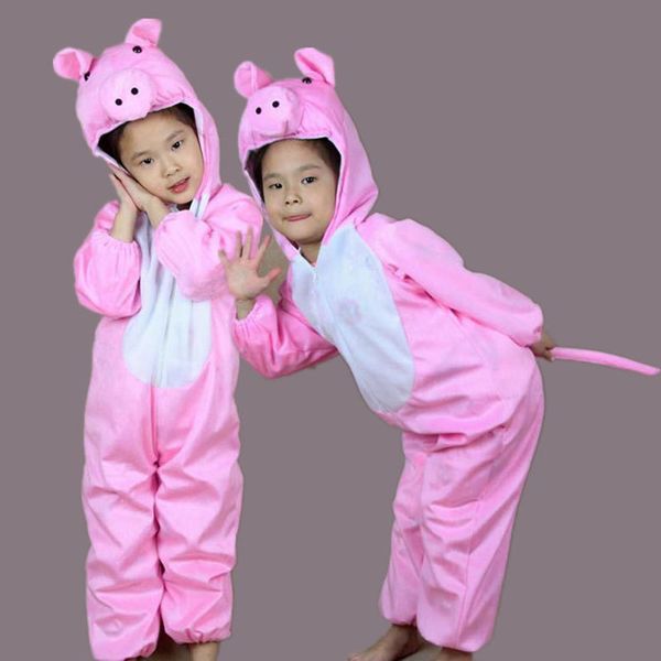 

special occasions umorden children kids baby girl girl s cartoon animal pink pig costume performance suit halloween children s day costumes, Blue