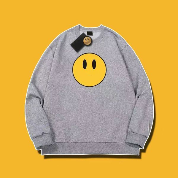 

mens and womens hoodies sweatshirts drews printing house smile long sleeve hooded style winter sweater asian size m-2xl, Black