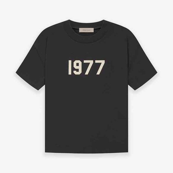 

t shirt 2022 designer essentials fear of goddess loose casual men's and women's shirt season camisole basketball mesh vest painted, White;black