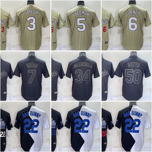 

22 clayton kershaw baseball jersey 7 julio urias 3 chris taylor 6 trea turner 42# 5 freddie an 35 cody bellinger 34 fernando valenzuela, Blue;black