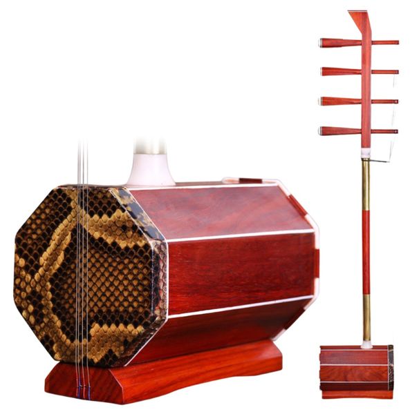 

bass sihu rosewood octagonal inner mongolia string instrument erhu banhu