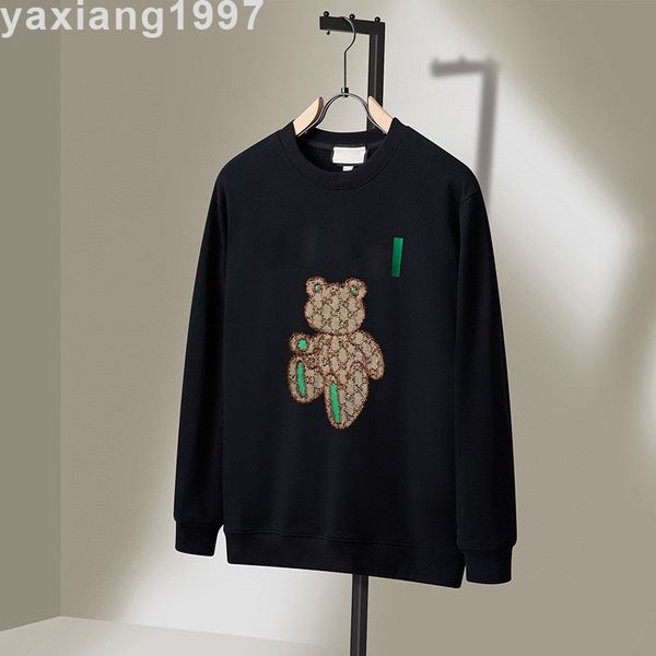 

2022ss spring and summer new sweatshirts shirt high grade cotton printing short pants sleeve round neck panel t-shirt size s-m-l-xl--xxxl, Black;brown
