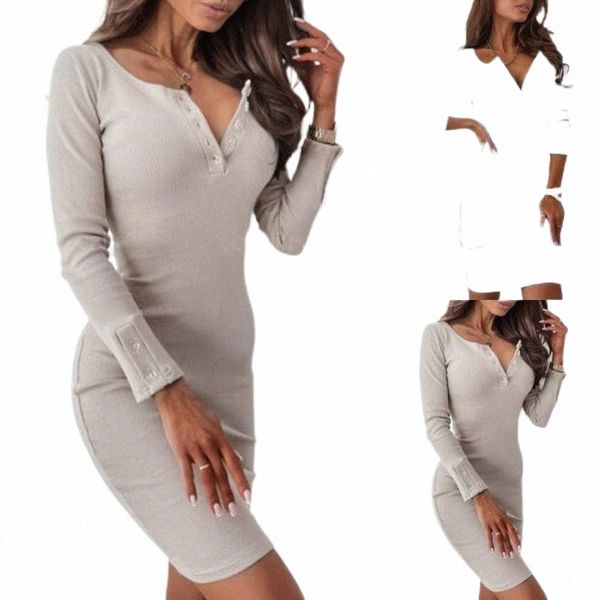 

casual dresses knitted short dress women autumn winter buttons bodycon evening party dresse sundress fashion female vestidos 449t#, Black;gray