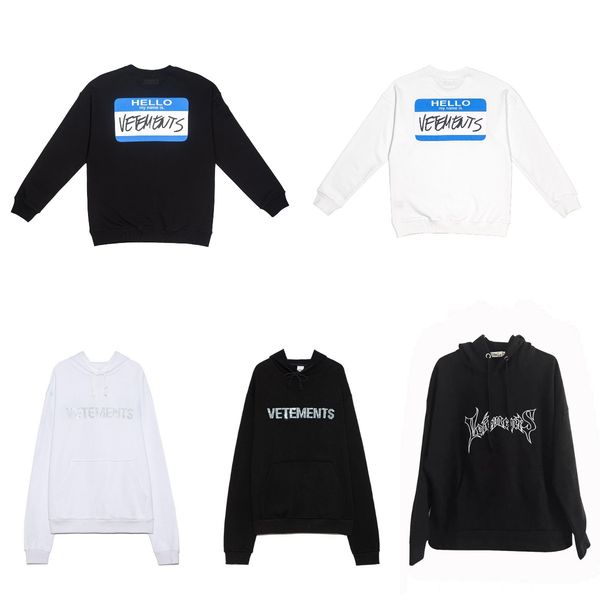 

designer hoodie warm hooded sweatshirts hoody mens and womens hoodys fashion autumn winter high street pullover sweaters loose streetwear lo, Black