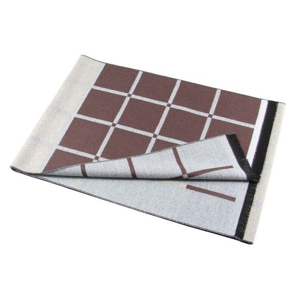 

scarves luxury brand business mens scarf silk cashmere shawl good quality winter warm men v220913, Blue;gray