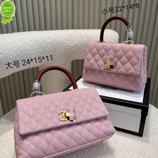 

purses ladies handbags designer clutch bag evening clutches red caviar lizard leather multicolor women's chain portable shoulder msenge