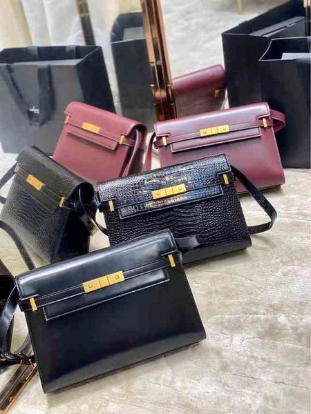 

manhattan evening bags handbag luxury designer paris brand shoulder siant lourent crocodile leather fashion women's osrk