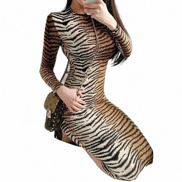 

casual dresses china xl fashion autumn round neck elasticity thin super and wild slim hip elastic full sleeve dress robe ygdz d4nn#, Black;gray