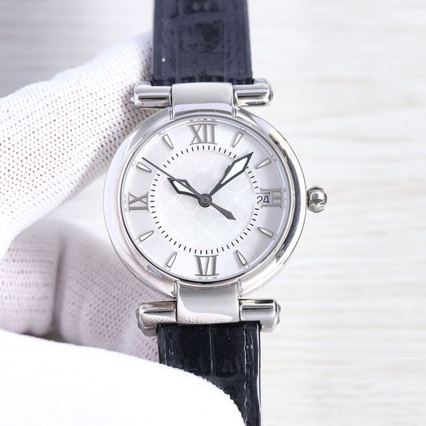 

watches for women watch automatic mechanical movement wristwatch 36mm classic business wristwatches stainless steel case montre de luxe, Slivery;brown