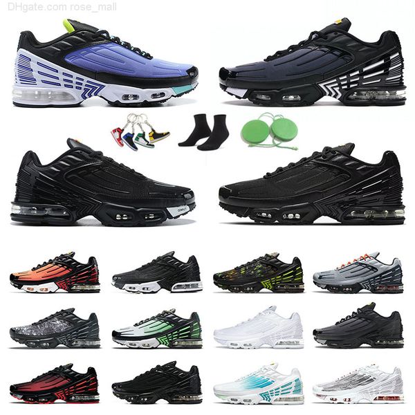 

running shoes tn plus 3 iii tuned 2 mens womens designer obsidian graphic prints wolf grey golden luxury leather navy blue sports sneakers