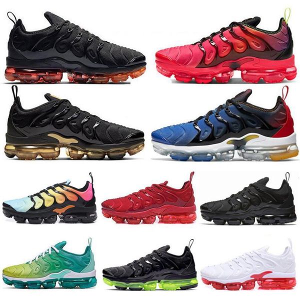 

designer basketball shoes running shoes new plus tn crimson hyper violet cushion sneakers grid print triple black volt university red sports