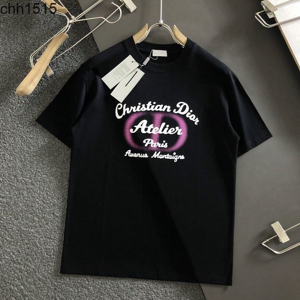 

correct high version 2022ss spring and summer new product counter black camouflage round neck short sleeve t-shirt amirs, White;black